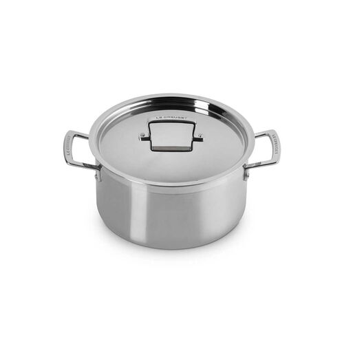 Le Creuset 3-PLY Stainless Steel Deep Casserole 20cm